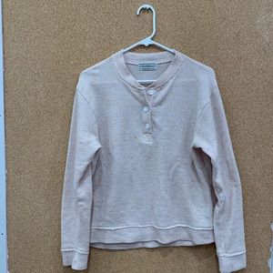 Cream Urban Outfitters Henley